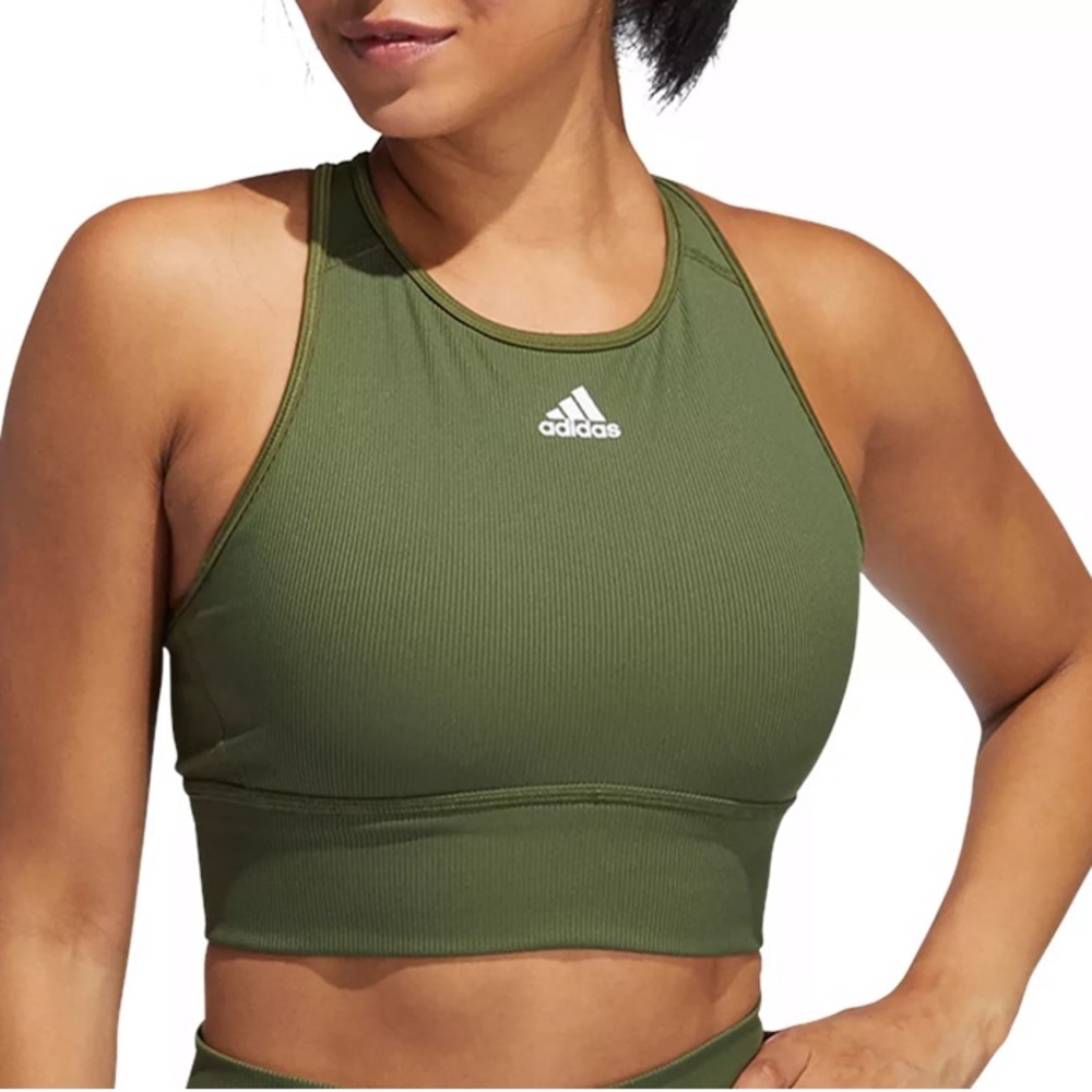 adidas Women's Rib Long Sports Bra